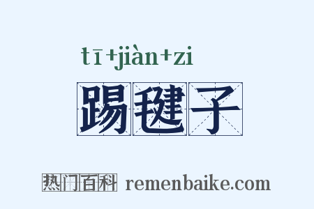 踢毽子是什么意思的图片